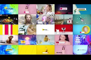 创意播客视频工具包ae模板 Creative YouTube Promo Toolkit_设计元素ae模板