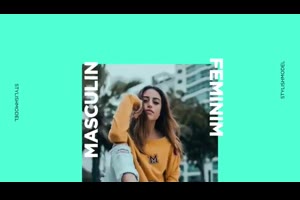 彩色时尚视频包装宣传片头ae模板 Colorful Fashion Promo Festival_展示ae模板
