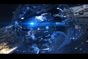 E3D三维震撼科技新闻频道电视包装制作工程文件AE模板设计源文件_栏目包装ae模板