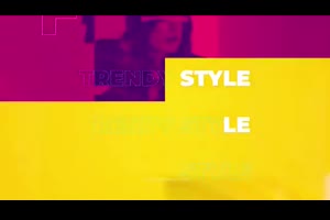 现代彩色时尚娱乐动态开场片头ae模板 Dynamic Typography Opener_展示ae模板