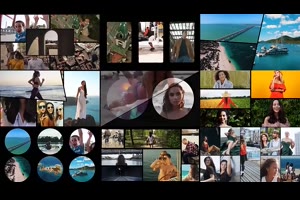 50组场景动画多屏相框画面分割相册照片视频墙制作pr模板设计素材_pr模板网