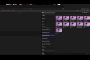 fcpx插件：125个画面抖动扭曲RGB色彩分离视觉化特效+转Essentials