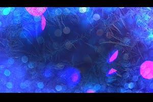 圣诞节祝福视频片头雪花散景背景粒子特效文字动画效果AE模板_展示ae模板