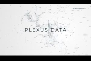 点线数据标题展示ae模板 Data Flow Plexus Titles_展示ae模板