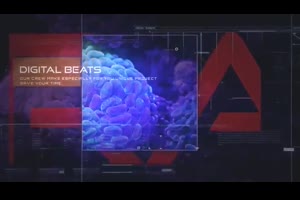 数字工业幻灯片ae模板 Digital Beats Slideshow_展示ae模板