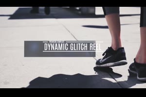 动态故障效果视频展示pr模板网 Dynamic Glitch Reel_pr模板网