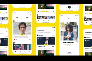 App Promo应用商店设计介绍社交媒体UI展示视频ae模板素材_产品宣传ae模板