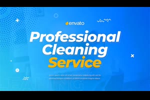 家政清洁服务公司宣传汽车4S店介绍视频动画ae模板设计素材_产品宣传ae模板