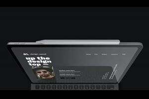 全新iPad新款发售平板电脑简介网站应用程序展示宣传ae模板素材_产品宣传ae模板