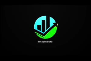 数字矩阵粒子高科技网络安全技术logo标志视频片头制作ae模板_logo展示ae模板