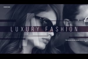 时尚个性宣传片ae模板 Fashion Style Promo_展示ae模板