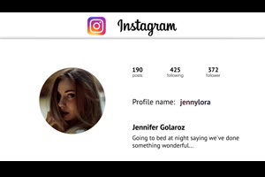 个人博客宣传ae模板 Instagram Promo_展示ae模板