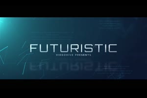 未来故障效果片头ae模板 Futuristic World Trailer_展示ae模板