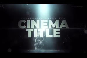 史诗影视预告片ae模板 Cinema Trailer_电影史诗ae模板