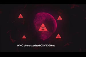 病毒防护宣传节奏片头ae模板 Coronavirus Typography Stomp Opener_展示ae模板