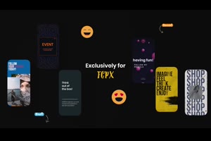 fcpx插件-65个社交媒体竖屏排版封面海报宣传设计包装动mStories 2 + 使用教