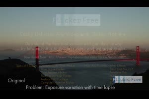 fcpx插件：屏幕视频去闪烁插Flicker Free 1.1.6 + 使用教支持4K