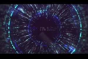 流动光线汇聚结晶粒子logo标志开场视频片头AE模板_logo展示ae模板