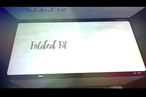 折页展开效果影视幻灯片ae模板 Folded Film Slideshow_展示ae模板