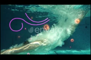300个发光霓虹灯涂鸦线动画特效元素爆炸冒烟边框气泡闪电ae模板_VIP专属ae模板