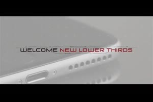 数字科技文字标题字幕包ae模板 Techno Digital Lower Thirds_文字特效ae模板