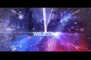 新年晚会相册背景倒计时幻灯片ae模板 New Year Countdown Slideshow_展示ae模板