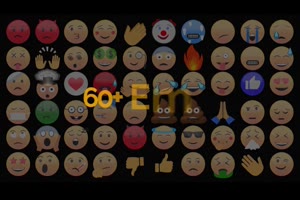 短信微信消息文字工具表情包ae模板 Message Toolkit V.2_文字特效ae模板