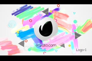 fcpx插件-6个抽象图形LOGO简洁片Abstract Logos
