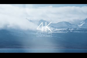 4K视频素材-25组真实漂亮镜头光晕玻璃质感光斑动AURA Lens Flares 4K