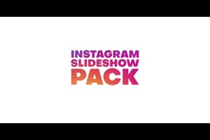 fcpx插件-6套竖屏动感节奏快闪快剪图文介绍展示片头模Instagram Slideshow Pack