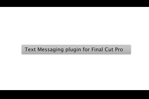 fcpx插件：30种手机短信对话弹窗气泡效ProMessage V2