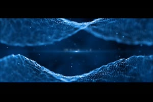 抽象粒子背景文字标题展示ae模板 Particles Titles_文字特效ae模板