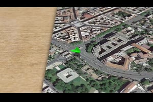 地图路线生成器导航路径跑步通过街道跟踪定位动画视频ae模板素材_设计元素ae模板