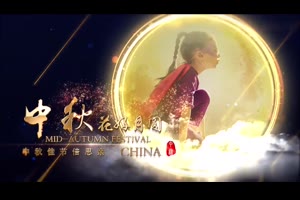 典雅大气鎏金多种转场演绎中秋佳节温馨和谐倍思亲氛围AE动画模板_VIP专属ae模板