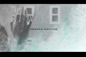 创意艺术感时尚抽象粒子沙化效果片头ae模板 Euphoria Particles Titles Opener_展示ae模板