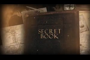 古老书本相册幻灯片展示ae模板 The Secret Book_展示ae模板