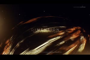 抽象维度文字标题展示ae模板 Dimension Cinematic Title_文字特效ae模板