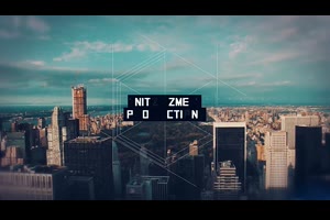 现在科技感介绍宣传片制作炫酷转场展示图文动画视频AE模板_科技展示ae模板