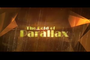 金色几何面视差效果幻灯片ae模板 Gold Parallax Trailer Slideshow_展示ae模板