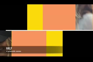 fcpx插件-24个运动画面视频分屏预Split Screens Kit + 使用教