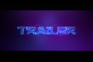 霓虹光效文字标题展示ae模板 Title Trailer_文字特效ae模板
