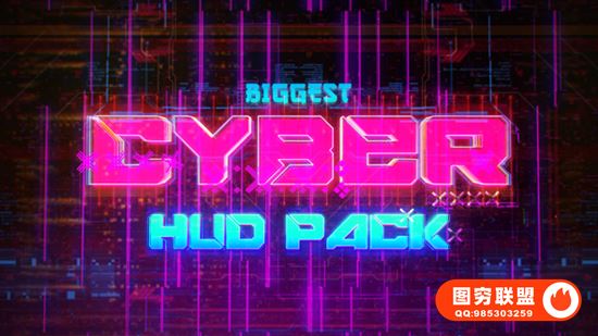 [AE脚本]走进朋克的世界！体验122组霓虹灯动态文字排版的独特魅力！@36856