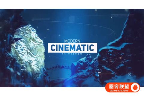 [AE模板]大气科技感视差电影开场图文标题片头 Cinematic Opener@35598