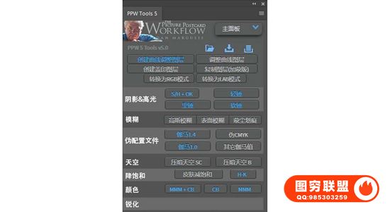[PS插件]PPW Tools v 5|专业照片修饰扩展PPW Tools v 5.0汉化版@35486