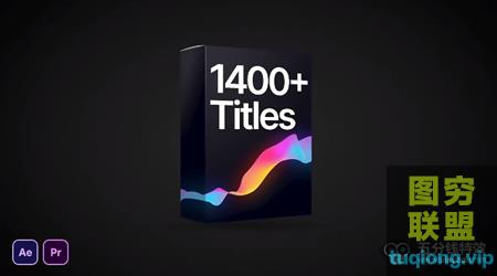 [AE/PR插件]AE/PR脚本-1400个现代字幕条标题呼出指示线文字排版动画专业版@28745