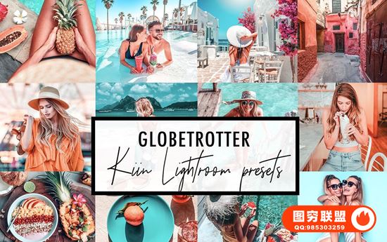 [LR预设][旅行LR预设] INS浪漫热带海滩旅拍人像Lightroom预设+手机版LIG@13212
