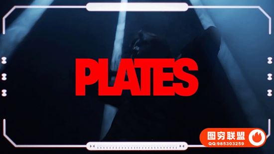 [WIN版软件]4K视频素材-复古摇滚活力图形元素边框动画 Plates@38431