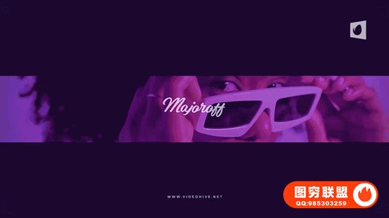 [AE模板]优雅幻灯片方式切换文图快闪介绍动画片头(含原版音乐) Elegant @37866