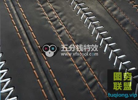 [zbrush笔刷]35组Zbursh服饰接缝针迹纹理雕刻笔刷及硬表面材质合辑 Gumroad ZB@15446