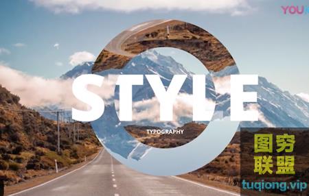 [AE模板][文字标题] 时尚文字标题运动排版动画 Typography@20293